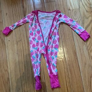 Little Sleepies Pink Strawberry